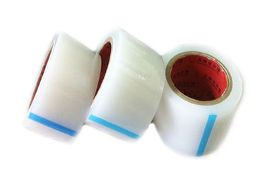 30-50 Mic PE Pita Film Pelindung Transparan Plastik Jenis Lengket Tidak Ada Residu