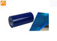 Lembaran Warna Biru Logam Pelindung Film 50 Micron Tebal Dengan Bahan Polyethylene