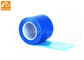 Tattoo Dental Barrier Film Sheets Blue Colors Dengan Sticky / Non Sticky Edge