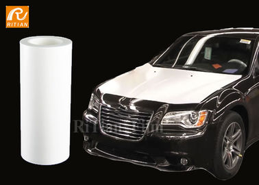 Plastik Pembungkus Putih 0,07mm Film Pelindung Otomotif Untuk Transportasi Mobil