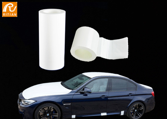 Perekat Film Pelindung Otomotif Anti UV Putih Untuk Interior Mobil / Laut
