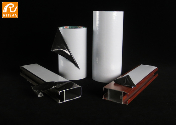 Pengepakan Film Perlindungan Permukaan Ukuran Besar Profil Ekstrusi Film Pelindung Aluminium PE Film Plastik