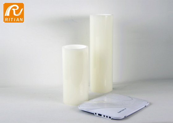 Film Plastik Pelindung Polyethylene PE Mudah Dikupas Untuk Perlindungan Permukaan Kaca Jendela Sementara