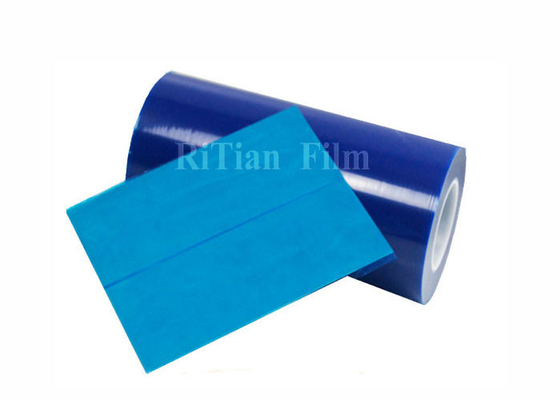 Film Pelindung PE Biru / Transparan Ketahanan UV Untuk Lembaran Logam