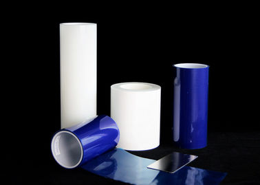 Warna Biru PE Pelindung Film Tanpa Lem Untuk Perlindungan Permukaan Plastik