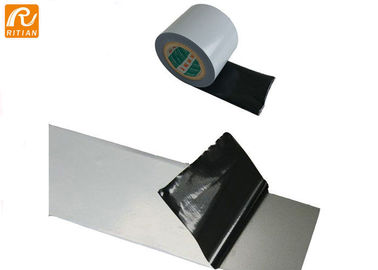 PE Bahan Lembaran Logam Pelindung Film / Film Pelindung Hitam Untuk Permukaan Logam