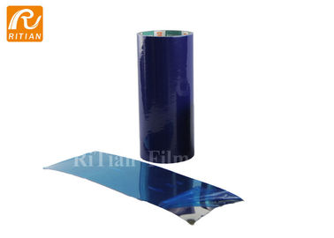 Medium Adhesive Transparan Pelindung Film PE Anti Scratche Untuk Lembaran Logam