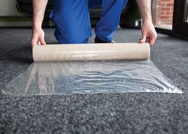Harga yang bagus RH07027 Karpet Perlindungan Film Tanpa Meninggalkan Residu Dengan 2 Warna Cetak Logo on line