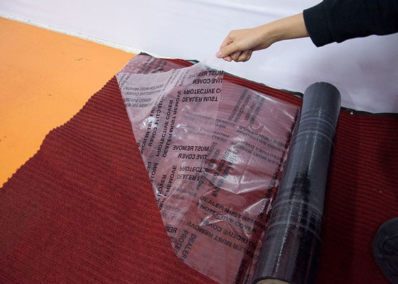 Harga yang bagus UV Resistant PE Protective Film with 70 Micron Thickness and Acrylic or Rubber Adhesive for Carpet and Automotive Protection (film pelindung PE tahan UV dengan ketebalan 70 mikron) on line