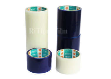 Harga yang bagus PE Bahan Film UV Tahan Plastik, Film Perlindungan Permukaan Roll Baik Lengket on line
