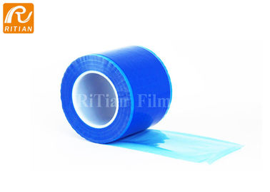 Harga yang bagus Tattoo Dental Barrier Film Sheets Blue Colors Dengan Sticky / Non Sticky Edge on line