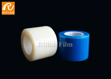 Harga yang bagus Film Barrier Pelindung Berlubang Roll Clear Tape 50mic Untuk Peralatan Gigi on line