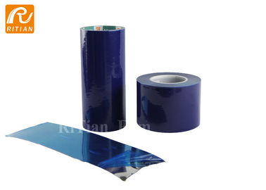 Harga yang bagus Anti Gores Blue Tape Permukaan Perlindungan Film Tahan Panas Untuk Lembaran Logam on line