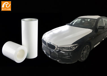 Harga yang bagus Mobil Transport Wrap Pe Plastik Film Polyethylene 0,07mm Tebal Dilepas on line