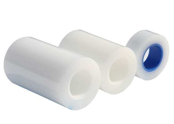 Harga yang bagus Low - Medium Tack 50um-70um Film Pelindung Transparan Untuk Plat Nama Bagian Plastik on line