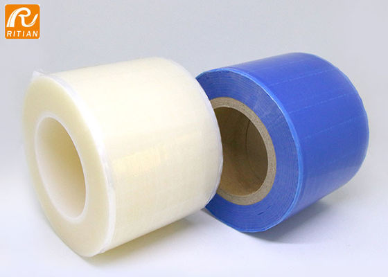 Harga yang bagus OEM Clear Blue 50mic PE Dental Barrier Film Untuk Peralatan Medis on line