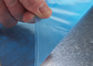 Perlindungan Permukaan Stainless Steel PE Film Anti Rusak Film Pelindung Biru