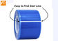 Biru PE Medis Barrier Film Roll Adhesi Akrilik 4x6 Inch Dengan Logo Disesuaikan