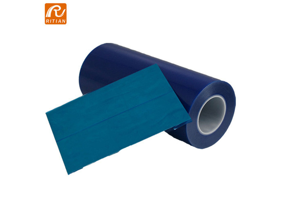 Harga yang bagus Clear Blue Window Glass Protection Film Self Adhesive Anti Gores / Anti UV on line