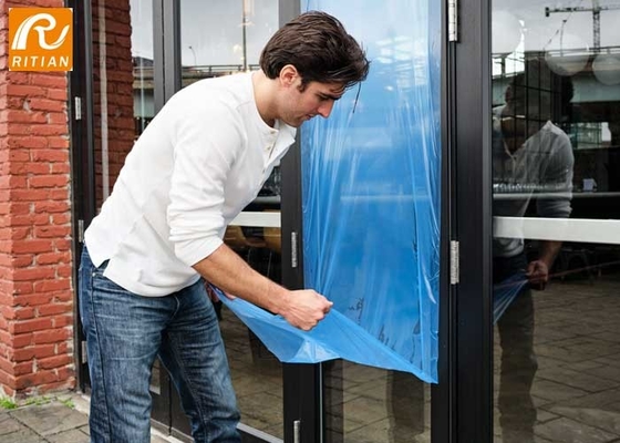 Anti UV Heat Window Masking Film Poly Window Protection Film Untuk Konstruksi Mobil