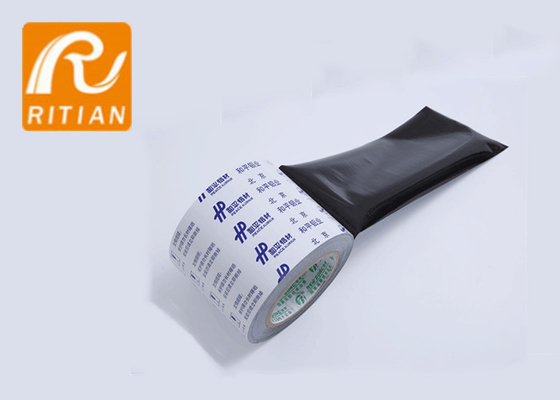 Harga yang bagus Lembaran logam film pelindung permukaan alumium Dapat dilepas pencetakan logo hitam & putih solusi fillm laminasi di dekat saya on line
