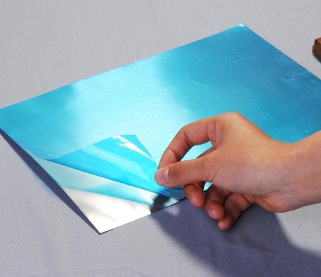 Harga yang bagus RoHS Disetujui Lembaran Logam Film Pelindung Anti Gores Stainless Steel Film Pelindung Pelindung Panel on line