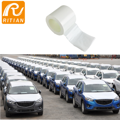 Harga yang bagus White Glossy Auto Carpet Shipping Wrap Film Vehicle Temporary Paint Protection Film For Cars on line