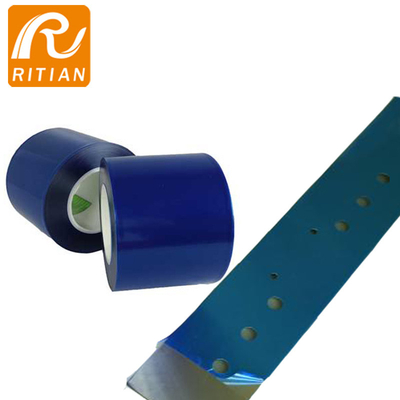 Harga yang bagus PE Diri Perekat Film Pelindung Stainless Steel Film Pembungkus Permukaan Logam 50 Mic RoHS Cetificated Tape on line
