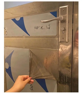Harga yang bagus Tahan UV Film Pelindung Aluminium Anti Gores & Tarik Udara Untuk Bingkai Jendela Profil Panel on line