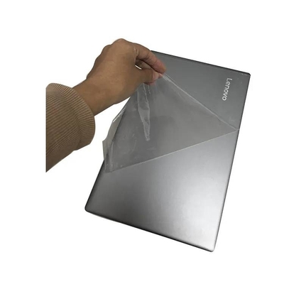 Harga yang bagus Film Pelindung PE Perekat Diri Tahan Debu Untuk Panel Aluminium Laptop PC on line