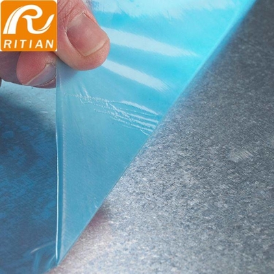 Harga yang bagus Film Pelindung PE Warna Transparan Untuk Logam, Profil Plastik, Kayu Dll on line
