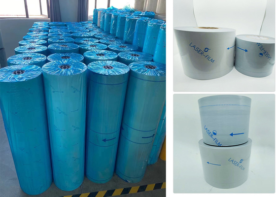 Harga yang bagus Aluminium, stainless, film perlindungan permukaan logam untuk proses pemotongan laser Serat dan CO2 on line