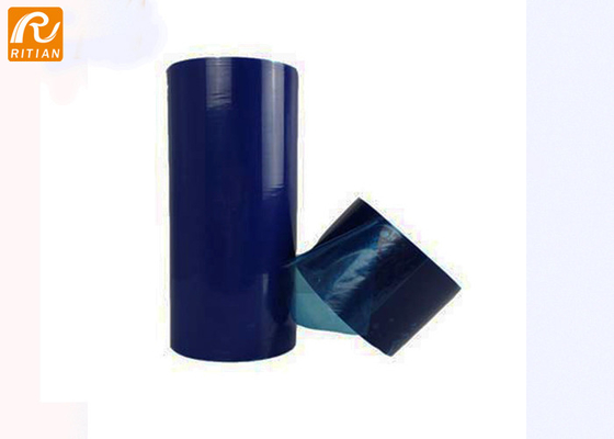 Harga yang bagus Film Pelindung Jendela untuk Konstruksi, Pita Perlindungan Kaca Temporary Self-Adhesive Biru 61cm*100m on line
