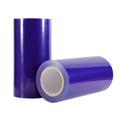 Harga yang bagus Lebar 1240mm Panjang 200m Ketebalan 50 Mikron Film Pelindung PE untuk Perlindungan Jendela on line