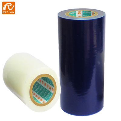 Harga yang bagus Polyethylene PE Surface Protection Film Roll dengan penghapusan bebas residu, tahan air dan rentang panjang 50-500M on line