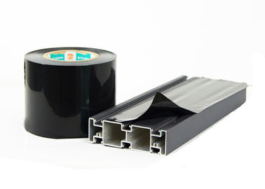 Harga yang bagus Hitam Medium Tack PE Film Pelindung Bukti Awal Plastik Polyethylene Film on line