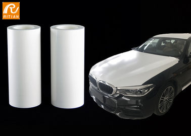 Harga yang bagus Film pelindung putih untuk bodi mobil, Film pelindung otomotif, Film pelindung cat mobil bahan PE on line