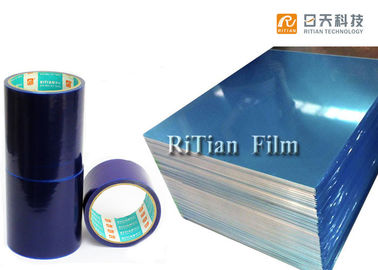 Harga yang bagus PE Bahan Permukaan Perlindungan Film Roll Warna Biru Untuk Plat Stainless Steel on line