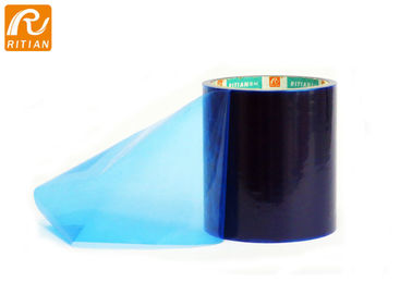 Harga yang bagus 50-60 Mikron Biru Pelindung Film, Film Pelindung Anti Gores Untuk Kaca Jendela on line