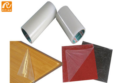 Harga yang bagus Lapisan Pelindung Permukaan Marmer Tile PE, Film Perekat Marmer Putih 30 Mikron on line