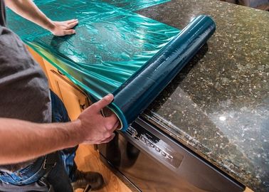 Harga yang bagus Counter Tops Marble Protection Film, PE Material Floor Protection Film on line