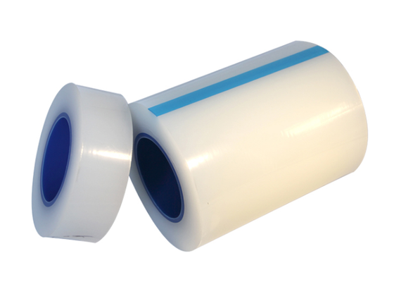 Harga yang bagus Durable PE Protective Film with Acrylic Based Adhesive Offering Surface Protection and Residue Free Removal for Packaging and Printing on line