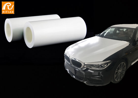 Harga yang bagus Automotive Protective Film white protective film designed to shield automotive paint from stone chips scratches and dirt on line