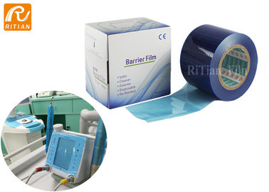 kualitas Disposable Dental Barrier Film 50um Tebal 4 "X 6" 1200 Lembar Per Kotak pabrik