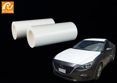 Harga yang bagus Milky White Color Mobil Tubuh Perlindungan Film Bahan PE Removable Tahan Panas on line