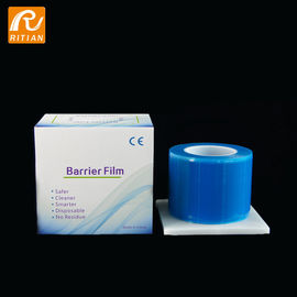 Harga yang bagus 1200 Lembar 50mic Medical Barrier Film Roll Dengan Kotak Dispenser on line