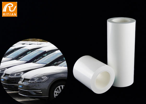 Harga yang bagus Disesuaikan Bahan PE Film Pelindung Otomotif Untuk Atap Bagian Tubuh Eksterior on line